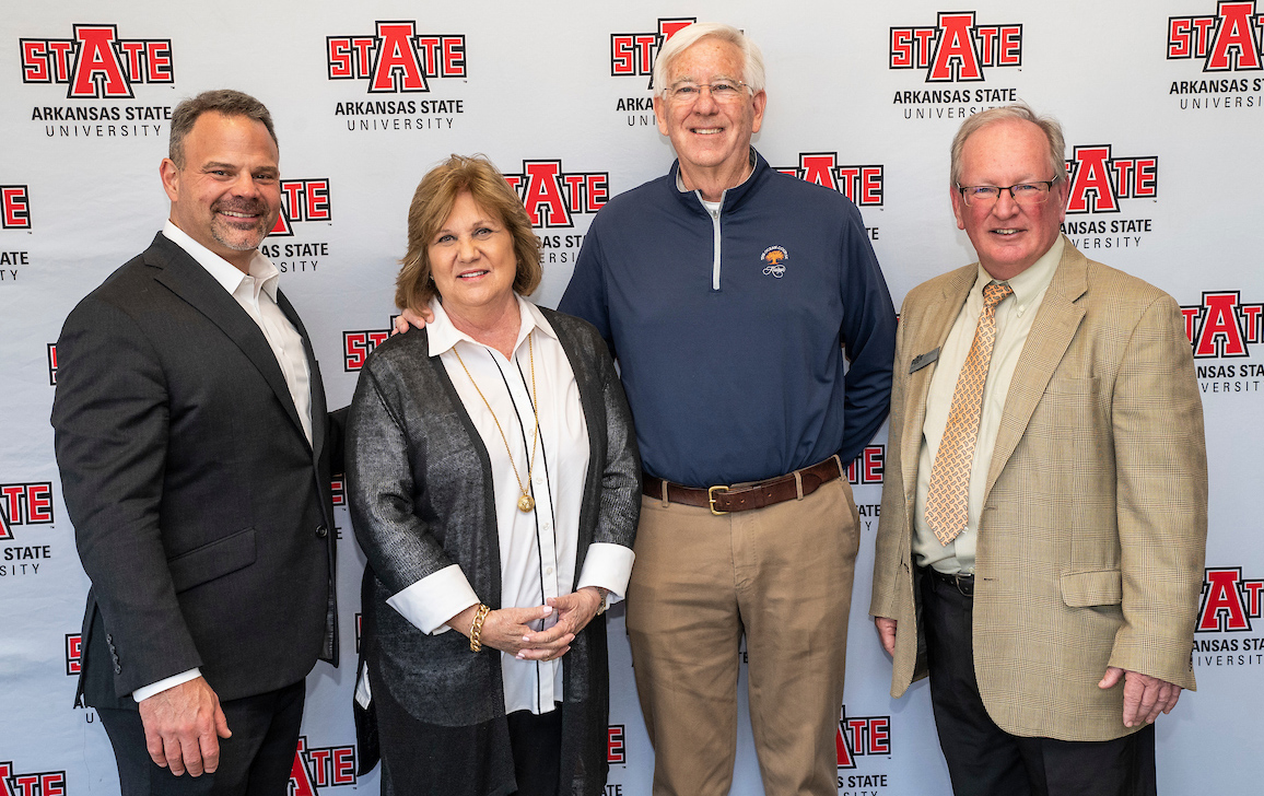 Photo of Shields, Joy and Randy McNeil, and LaTour